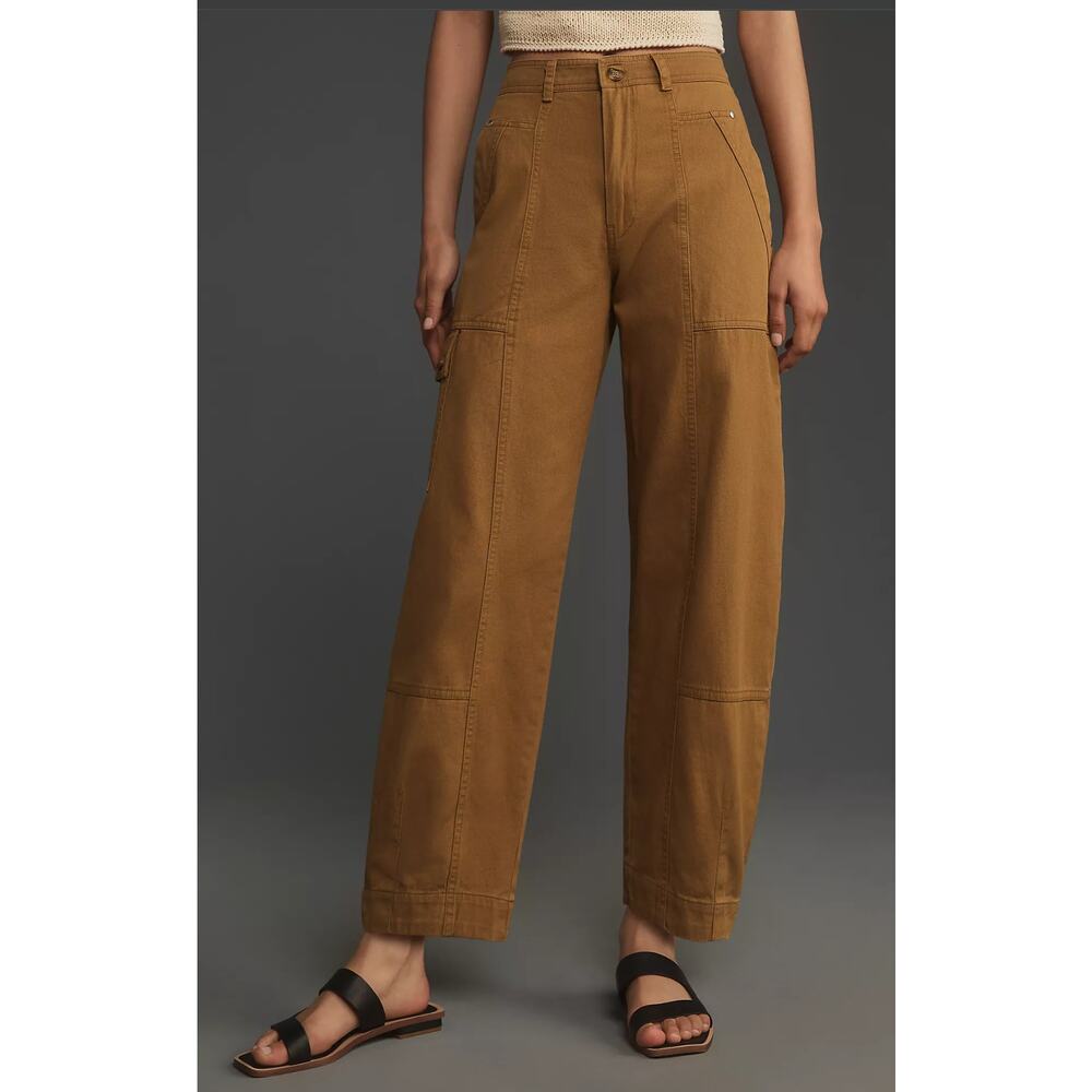 NWT Anthropologie Utility Tank Barrel Pants - Size 6 - Picture 2 of 5